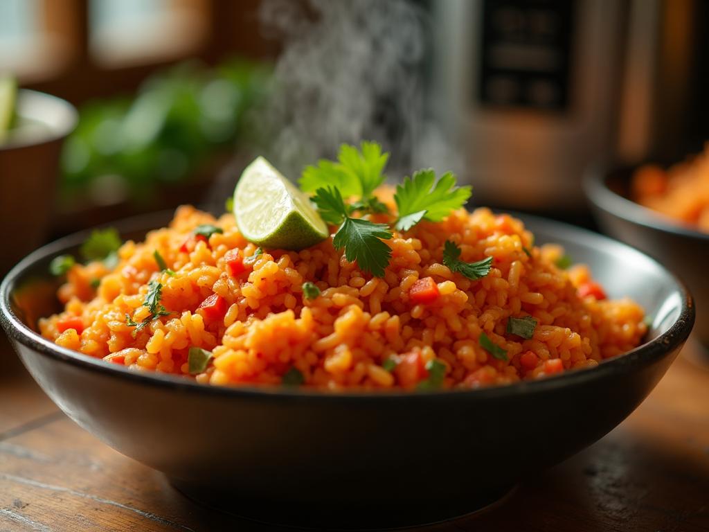 Mexican Rice in Rice Cooker - delicious homemade recipe